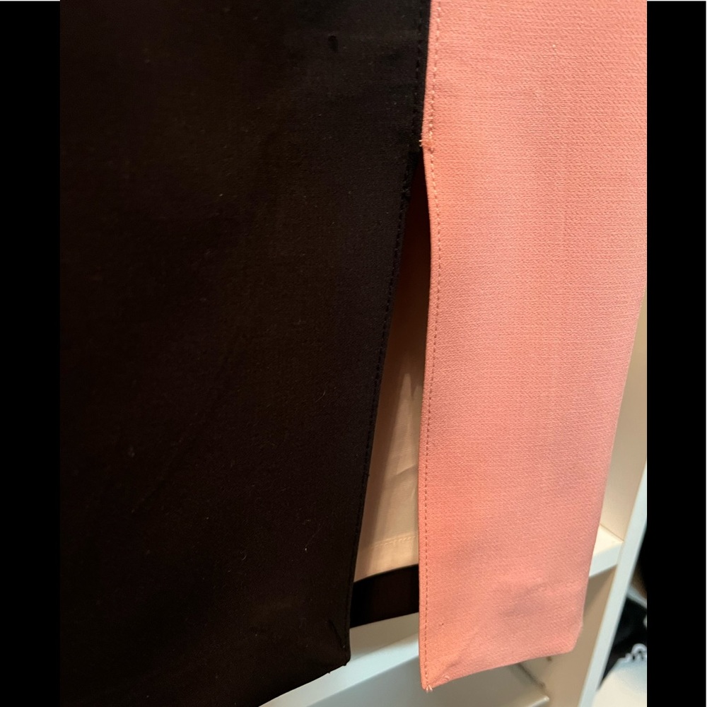 White House Black Market color-block Dress Sz10. - Picture 12 of 12